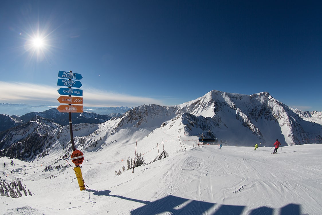 Ski Trail Names at Snowbird