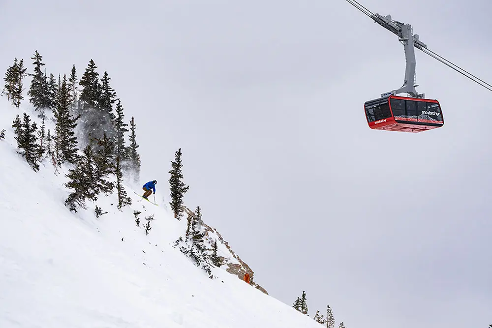 IFSA skier at Snowbird