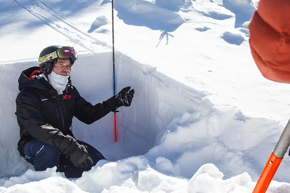 AIARE Avalanche course at Snowbird