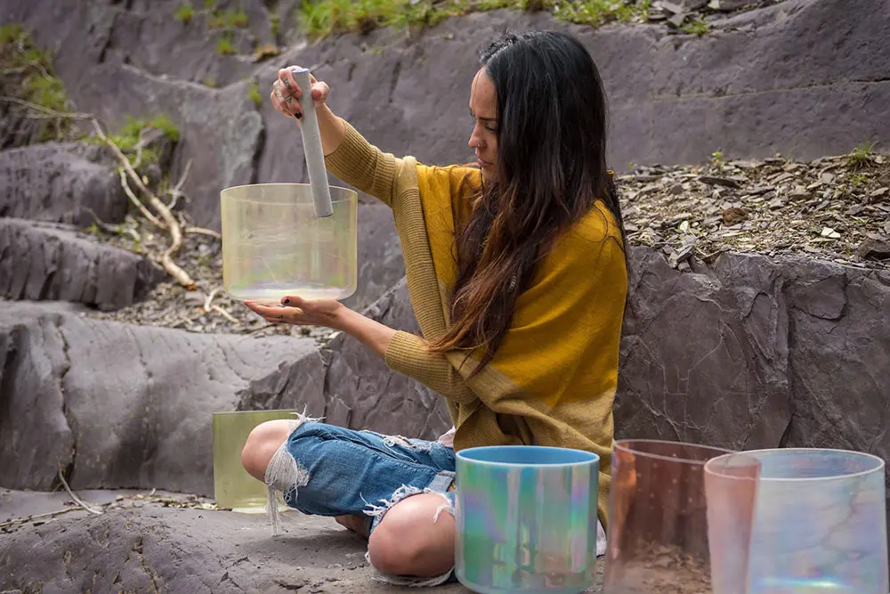 Sound Bath at The Cliff Spa at Snowbird