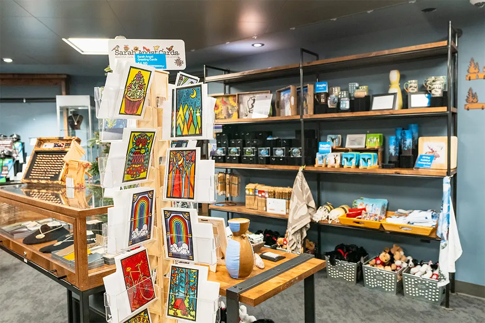 Gifts, cards and Jewelry at Cliff Sundries in the Cliff Lodge at Snowbird