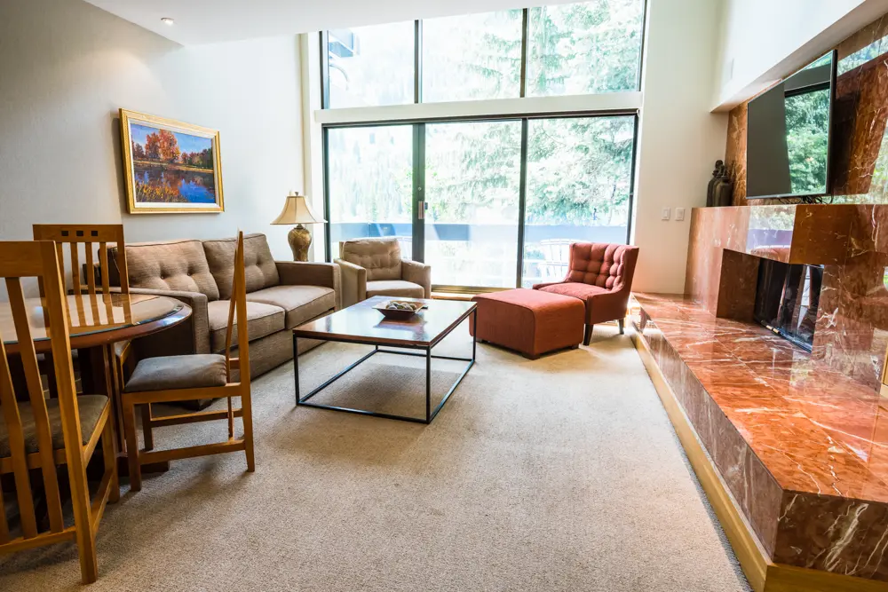 Super studio room at The Inn at Snowbird, a slopeside lodging option