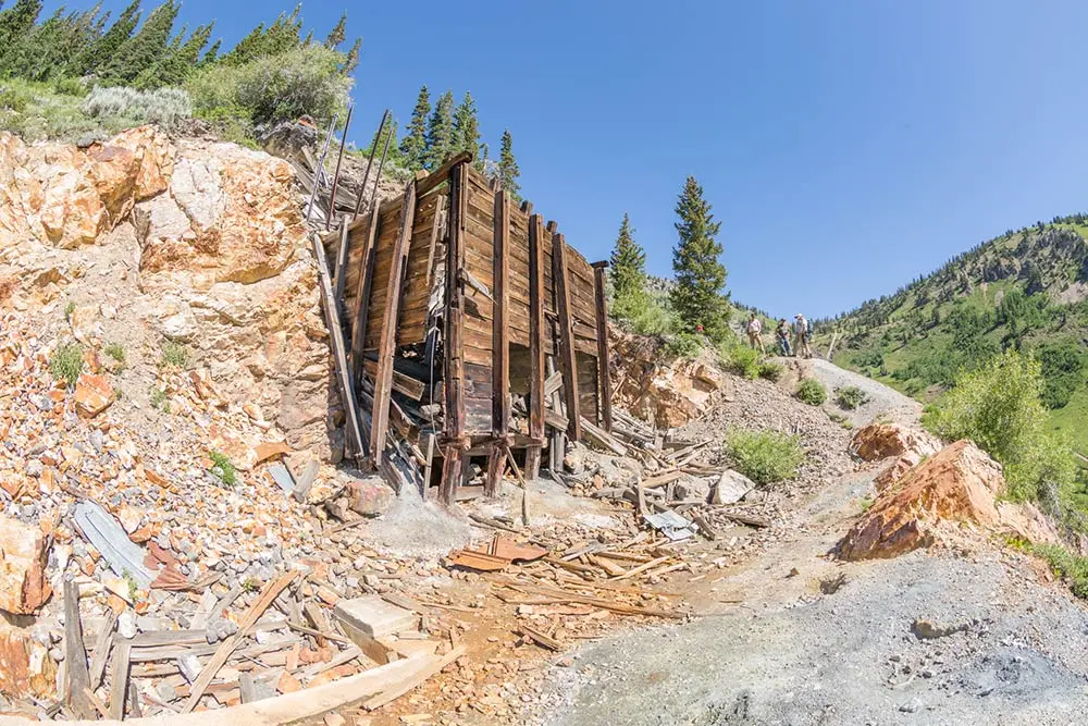 Mary Ellen Gulch mine near Snowbird