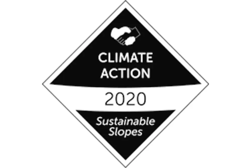 Climate Action Badge 2020 "Sustainable Slopes"