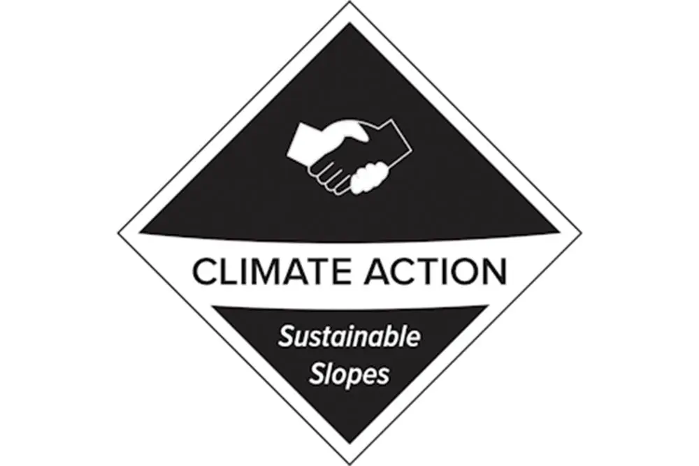 Climate Action Badge "Sustainable Slopes"