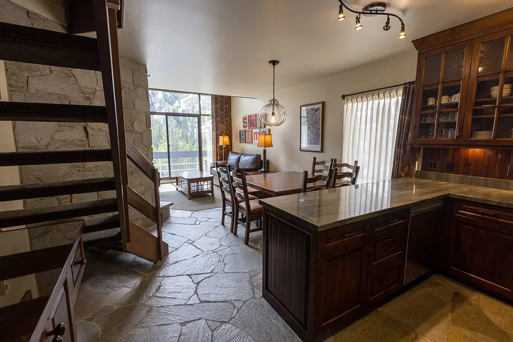 Master Suite Ski lodging with Kitchen at the Lodge at Snowbird