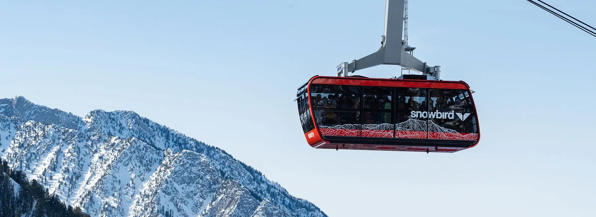 Snowbird Tram in winter