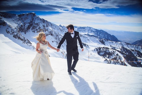 Weddings at The Summit at Snowbird - Utah's premier outdoor wedding venue and mountain wedding venue