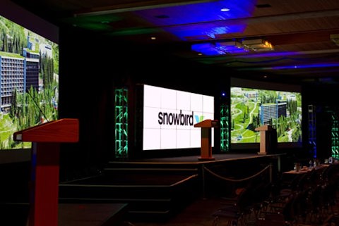 Event Technology for Snowbird Meetings, corporate event venues and event space rental