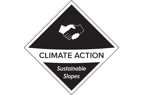 2022 Climate Action Badge for Sustainability at Snowbird from NSAA