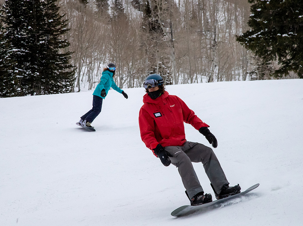 Learn to snowboard at Snowbird