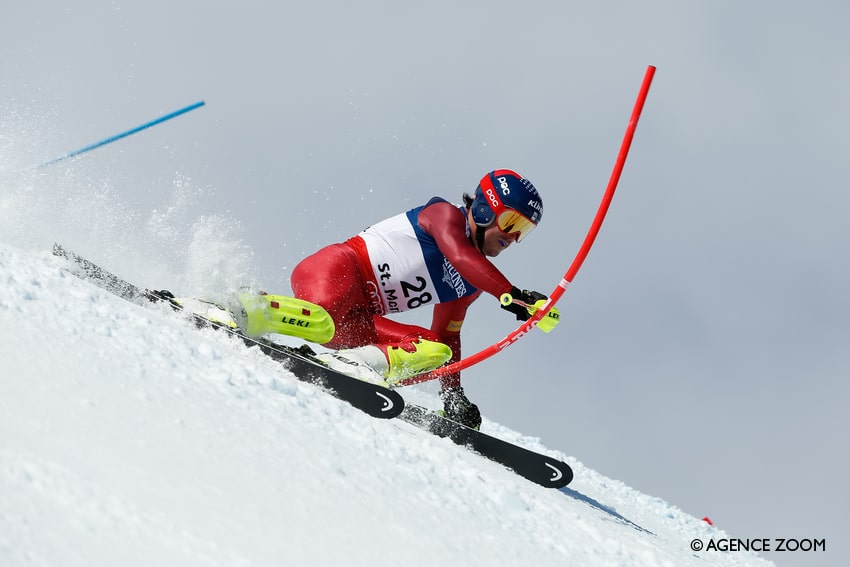 Slalom Ski racing Jared Goldberg