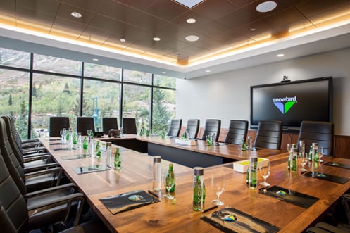 Snowbird executive boardroom & event meeting space and event venue