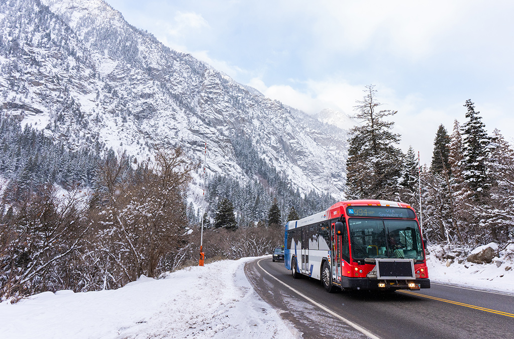 Getting to Snowbird by bus, a map to get to this Utah Ski Resort