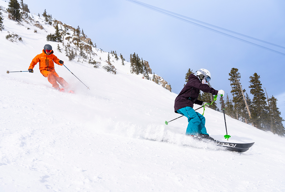 Kids ski free season pass with adult summit pass at snowbird