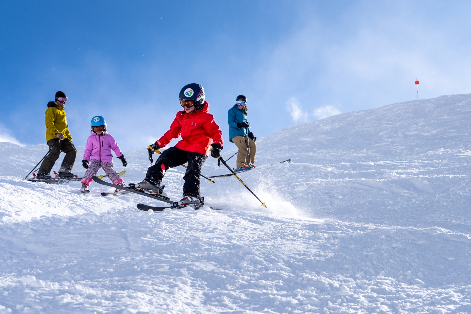 Family Skiing at Snowbird
