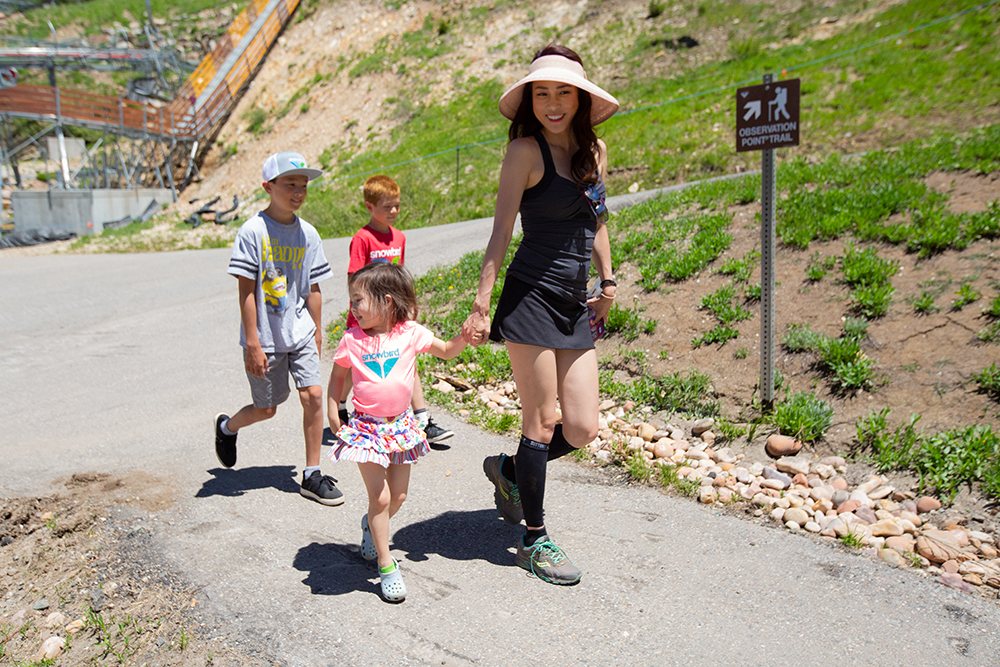 Observation Point- an easy family-friendly hike at Snowbird